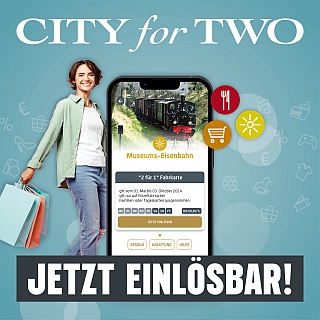 CITY for TWO - das exklusive Gutscheinbuch für Bremen