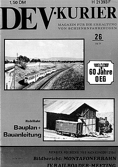 Titel DEV-Kurier 4/71