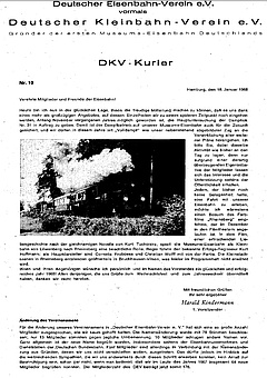 Titel DKV-Kurier Nr. 10