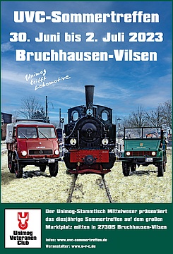 Sommertreffen des Unimog Veteranen Club in Bruchhausen-Vilsen