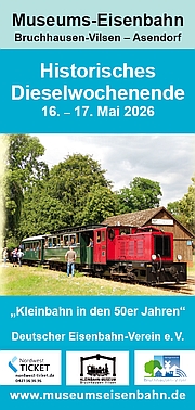 Flyer Historisches Dieselwochenende 2026