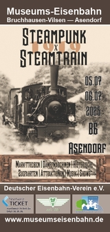 Flyer Steampunk X Steamtrain 2025