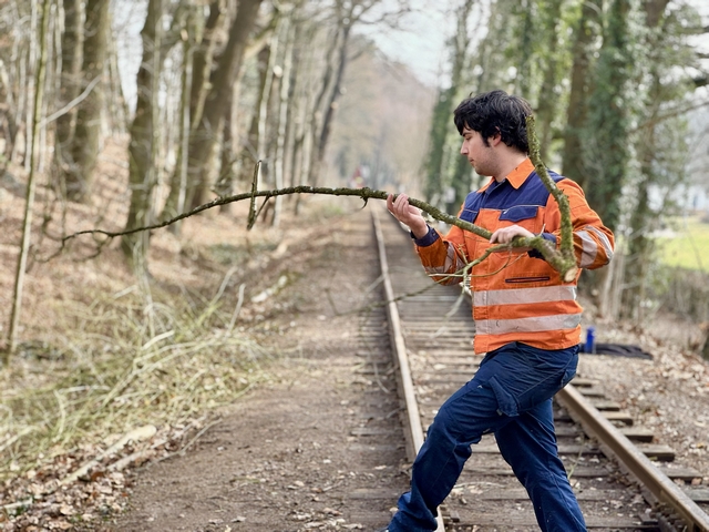 Abb.: Joshua, davon hättest du aber auch gleich drei oder vier nehmen können! Wenn es nur immer so Kleinzeug wäre. (Klicken vergrößert)